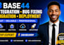 do base44 integration, bug fixing, migration and mvp deployment fast